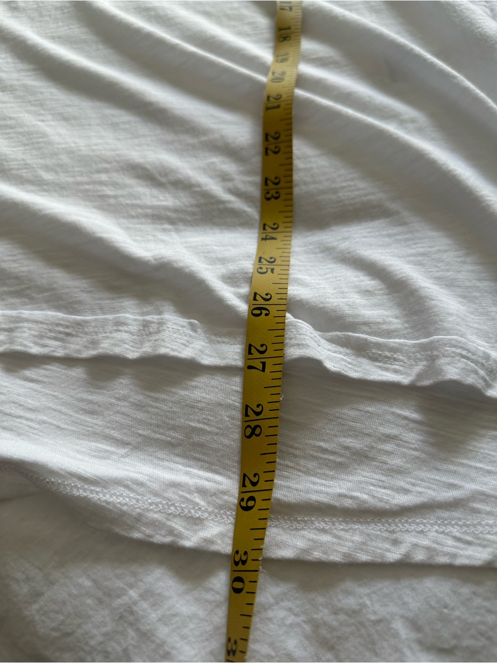 Pilcro white V-Neck Tee NWT relaxed fit, size XL - Picture 10 of 10